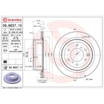 Brembo Prime Line UV Coated Vented Brake Disc (09.B637.11)