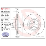 Brembo Prime Line UV Coated Vented Brake Disc (09.B970.11)