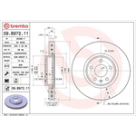 Brembo Prime Line UV Coated Vented Brake Disc (09.B972.11)