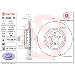 Brembo Prime Line Composite Vented Two-Piece Brake Disc (09.D096.13)