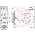 Brembo Prime Line Composite Vented Two-Piece Brake Disc (09.D902.13)