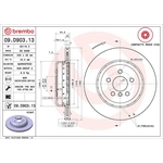 Brembo Prime Line Composite Vented Two-Piece Brake Disc (09.D903.13)