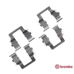 Brembo Brake Pad Fitting Kit (A02201) Fits Mitsubishi