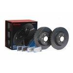 Brembo Beyond Line EV Brake Discs and Pads Kit (KT08001) Fits Tesla