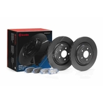 Brembo Beyond Line EV Brake Discs and Pads Kit (KT08002) Fits Tesla