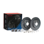 Brembo Beyond Line EV Brake Discs and Pads Kit (KT08011) Fits BMW