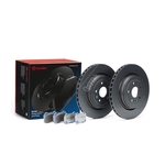 Brembo Beyond Line EV Brake Discs and Pads Kit (KT08023) Fits Tesla