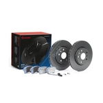 Brembo Beyond Line EV Brake Discs and Pads Kit (KT08034) Fits Renault