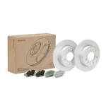 Brembo Beyond Greenance Brake Discs and Pads Kit (KT10028) Fits Mercedes & VW Rear