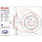 Brembo Prime Line UV Coated Vented Brake Disc (09.8876.31) Fits: Land Rover