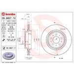 Brembo Prime Line UV Coated Vented Brake Disc (09.9827.11)