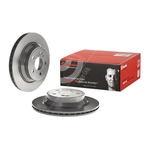Brembo Prime Line UV Coated Vented Brake Disc (09.A358.11) Fits: Mercedes