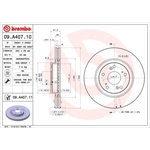 Brembo Prime Line UV Coated Vented Brake Disc (09.A407.11)