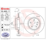 Brembo Prime Line UV Coated Vented Brake Disc (09.A800.11) Fits: BMW (brilliance)