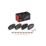 BREMBO Prime Line Brake Pad Set (P06100) Fits: BMW Front