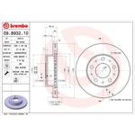 Brembo Prime Line Vented Brake Disc (09.8932.10)