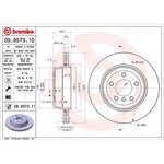Brembo Prime Line UV Coated Vented Brake Disc (09.9573.11) Fits: BMW