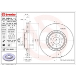 Brembo Prime Line UV Coated Vented Brake Disc (09.9848.11) Fits: Volvo