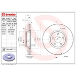 Brembo Prime Line UV Coated Vented Brake Disc (09.A427.21) Fits: Ford