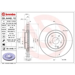 Brembo Prime Line UV Coated Vented Brake Disc (09.A448.11) Fits: Mercedes