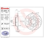 BREMBO XTRA Drilled Brake Discs 08.A202.1X