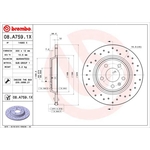 BREMBO XTRA Drilled Brake Discs 08.A759.1X