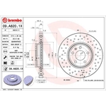 BREMBO XTRA Drilled Brake Discs 09.A820.1X