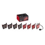 BREMBO Prime Line Brake Pad Set (P23161) Fits: Fiat Front