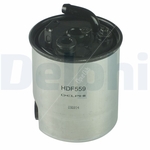 Delphi Diesel Fuel Filter (HDF559) In-Line Filter Fits: Mercedes-Benz