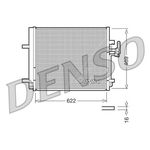 DENSO Air Conditioning Condenser - DCN10016 - A/C Car / Van / Engine Parts