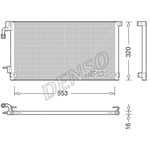 Denso Air Con Condenser (DCN21014)