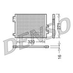 DENSO Air Conditioning Condenser - DCN28002 - A/C Car / Van / Engine Parts