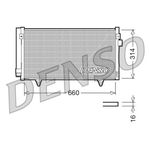 DENSO Air Conditioning Condenser - DCN36003 - A/C Car / Van / Engine Parts