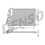 DENSO Air Conditioning Condenser - DCN46003 - A/C Car / Van / Engine Parts