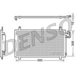 DENSO Air Conditioning Condenser - DCN46014 - A/C Car / Van / Engine Parts