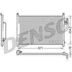 DENSO Air Conditioning Condenser - DCN46015 - A/C Car / Van / Engine Parts