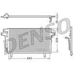 DENSO Air Conditioning Condenser - DCN46016 - A/C Car / Van / Engine Parts