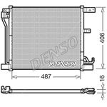 DENSO Air Conditioning Condenser DCN46018 | A/C Car / Van / Engine Parts  - Fits Nissan Juke