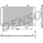 Denso Air Con Condenser (DCN51009) Fits: Lexus