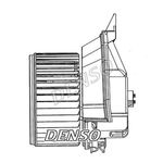 DENSO Interior Cabin Blower - DEA20200 - Vauxhall / Opel Corsa Heater Fan