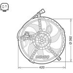 Denso Radiator Fan (DER05009)