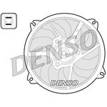 DENSO Radiator Fan - DER07006 - Engine Cooling - Genuine OE Replacement Part