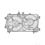 DENSO Radiator Fan / Engine Cooling - DER13011