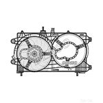 DENSO Radiator Fan / Engine Cooling - DER13012