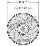 DENSO Radiator Fan / Engine Cooling - DER21002