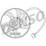 DENSO Radiator Fan - DER32003 - Engine Cooling - Genuine OE Replacement Part