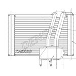 DENSO Air Conditioning Evaporator Core - DEV07005 - Genuine OE Replacement Part