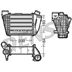 DENSO Intercooler - DIT02004 - Charger - Genuine OE Part