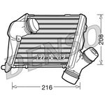 DENSO Intercooler - DIT02014 - Charger - Genuine OE Part