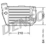 DENSO Intercooler - DIT02021 - Charger - Genuine OE Part